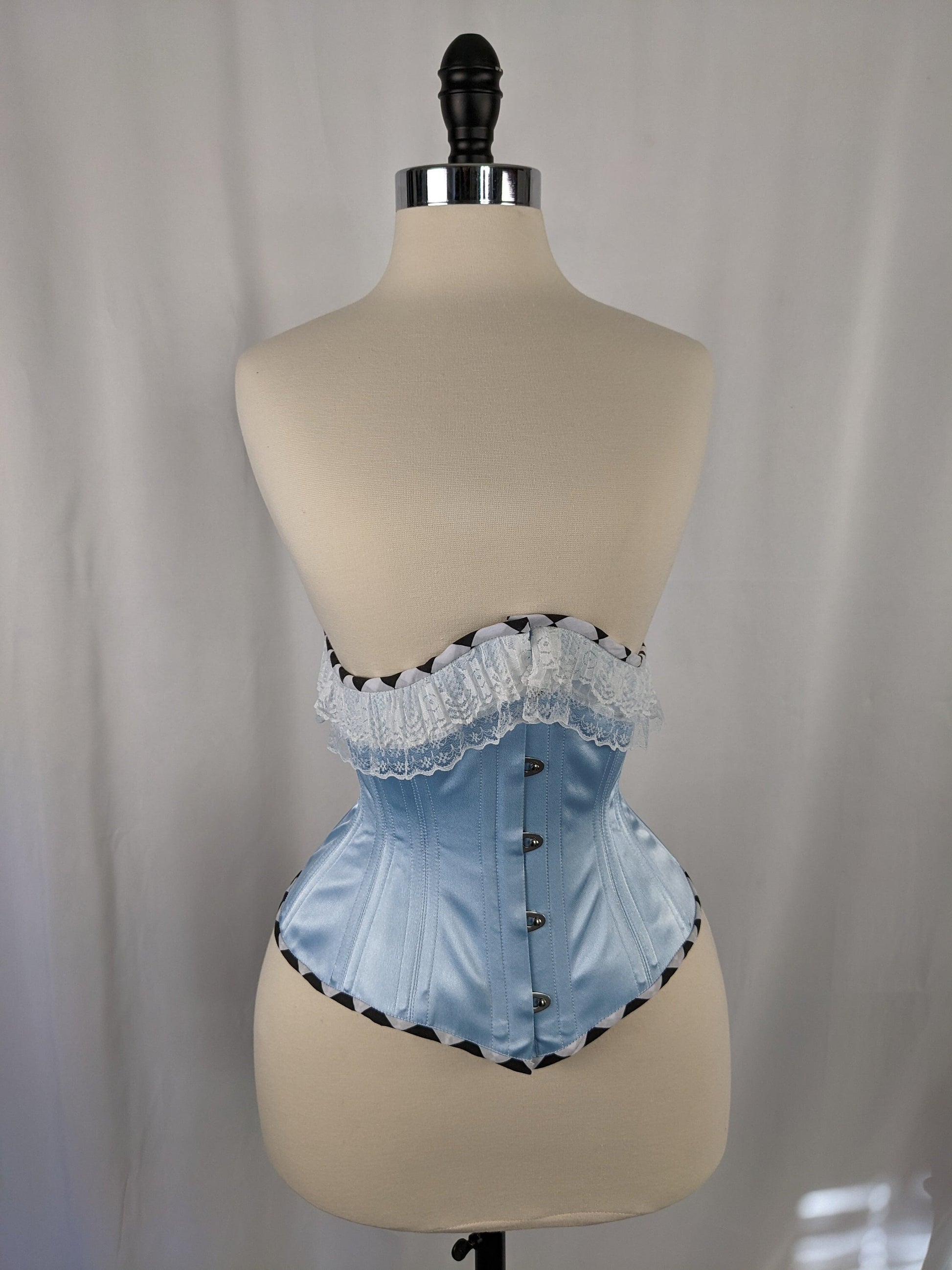 Alice in Wonderland Victorian Corset Gown